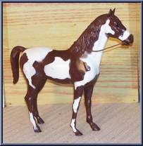 Storm Cloud & Corral Fence (Brown Mane) from Best of the West - Int'l Canada Variations manufactured by Marx [Loose]