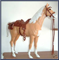 Thunderbolt (Palomino) from Best of the West - Int'l Canada Variations manufactured by Marx [Loose]