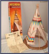 Wigwam (Indian Tepee) from Best of the West - Int'l UK Variations manufactured by Marx [Loose]