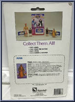Peter from Bible Greats - 1991 Series manufactured by Rainfall Toys [Back]