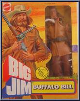 Buffalo Bill (Grip Hands) from Big Jim - Old West Figures manufactured by Mattel [Front]