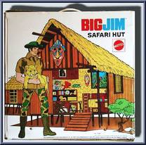Safari Hut from Big Jim - Adventure Playset manufactured by Mattel [Front]