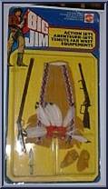 West: Indian Hunter from Big Jim - Old West Outfits manufactured by Mattel [Front]