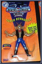 Throttle (Painted) from Biker Mice From Mars - Super Bendables manufactured by Galoob [Front]