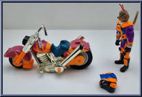 Street Bike Gift Set - Throttle from Biker Mice From Mars - Gift Sets manufactured by Galoob [Loose]