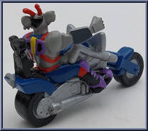 Modo from Biker Mice From Mars - On Bikes manufactured by Bullyland [Loose]