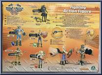 Night Shift from Biker Mice From Mars - Fighting Action Figures manufactured by Giochi Preziosi [Back]