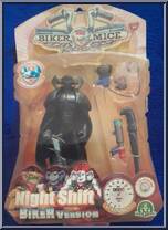 Night Shift from Biker Mice From Mars - Basic Series manufactured by Giochi Preziosi [Front]