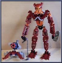 Jaller from Bionicle - 2007 manufactured by Lego [Loose]