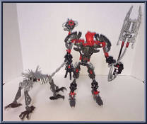 Maxilos and Spinax from Bionicle - 2007 manufactured by Lego [Loose]