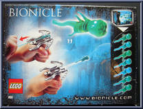 Squid Ammo from Bionicle - 2007 manufactured by Lego [Back]