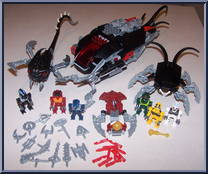 Toa Undersea Attack from Bionicle - 2007 manufactured by Lego [Loose]