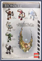 Velika from Bionicle - 2006 manufactured by Lego [Back]