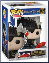 Black Asta from Black Clover - Pop! Vinyl Figures manufactured by Funko [Front]