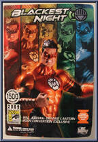 Hal Jordan (Orange Lantern) from Blackest Night - Exclusives manufactured by DC Direct [Front]