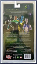 Martian Manhunter (Black Lantern) from Blackest Night - Series 2 manufactured by DC Direct [Back]