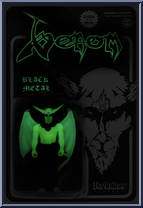 Venom (Glow in the Dark) from Black Metal - ReAction Figures manufactured by Super7 [Front]