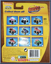 Fire Rescue Firefighter from Blaze and the Monster Machines - Die-Cast manufactured by Fisher-Price [Back]