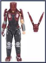 Carapax (In Red Suit) from Blue Beetle - 12" Scale manufactured by Spinmaster [Loose]