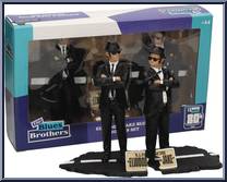 Elwood & Jake Blues Figures Set from Blues Brothers Connection - Box Sets manufactured by SD Toys [Front]