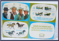 Little Joe's Horse from Bonanza - Basic Series manufactured by American Character [Back]