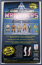 Blue Meanie (Blue Shirt) from Bone Crushing Wrestlers - Basic Series manufactured by FC Toys [Back]