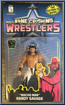 Macho Man Randy Savage (White) from Bone Crushing Wrestlers - Basic Series manufactured by FC Toys [Front]