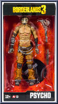 Psycho from Borderlands - Borderlands 3 manufactured by McFarlane [Front]