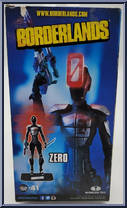 Zer0 from Borderlands - Borderlands 2 manufactured by McFarlane [Back]