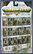 Private Chad Uhle from Bravo Team - Danger & Duty - Infantry Force manufactured by Unimax [Back]