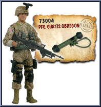 Private First Class Curtis Obregon Action Figure
