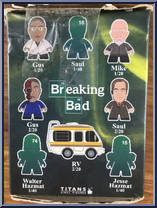 Mike from Breaking Bad - Blind Boxed manufactured by Titan Merchandise [Back]