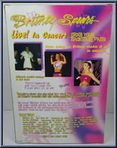 Britney Spears (Red Top / Black Skirt) from Britney Spears - Live In Concert manufactured by Play Along [Back]