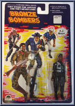 A.J. Moon from Bronze Bombers - Basic Series manufactured by Olmec Toys [Front]