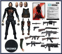 B from BRZRKR - Basic Series manufactured by McFarlane [Loose]