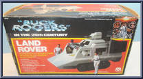 Land Rover from Buck Rogers - Accessories manufactured by Mego [Front]