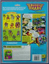 Storm Toad Trooper from Bucky O'Hare - Bad Guys manufactured by Hasbro [Back]