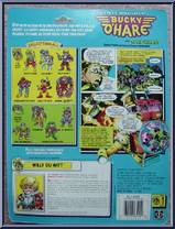 Willy DuWitt from Bucky O'Hare - Good Guys manufactured by Hasbro [Back]