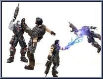 Grayson Hunt from Bulletstorm - Basic Series manufactured by Neca [Loose]