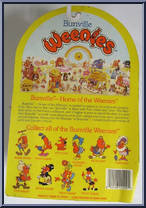 Meanie Weenie from Bunville Weenies - Basic Series manufactured by Kiscom [Back]