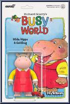 Hilda Hippo from Busy World of Richard Scarry - ReAction Figures manufactured by Super7 [Front]