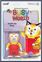 Huckle Cat (Picnic) from Busy World of Richard Scarry - ReAction Figures manufactured by Super7 [Front]