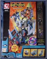 Batcave (with Heavy Assault Batman / Bruce Wayne / Joker) from C3 Construction - Wave 1 manufactured by Diamond Select [Front]