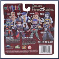 Robert Deal / Nicholas Vanhoorn from Calico Jack's Pirate Raiders - Minimates - Toys R Us - Series 1 manufactured by Diamond Select [Back]