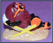 Beach Bum from California Raisins - Fun in the Sun manufactured by CALRAB [Loose]
