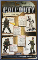 Marine Corps with Machine Gun from Call of Duty - Basic Series manufactured by McFarlane [Back]