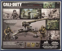 Attack Turret from Call of Duty - Box Sets manufactured by Mega Bloks [Back]