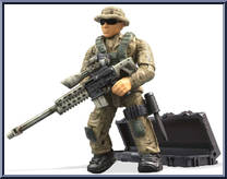 Desert Sniper from Call of Duty - Series 3 manufactured by Mega Bloks [Loose]