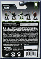 General Davis from Call of Duty - Series 5 manufactured by Mega Bloks [Back]