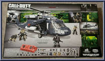 Ghosts Tactical Helicopter from Call of Duty - Box Sets manufactured by Mega Bloks [Back]